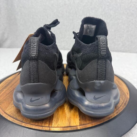 Nike Air Max Scorpion FK Men's Size 15 Triple Black Shoes DJ4701-003 - Picture 4 of 7